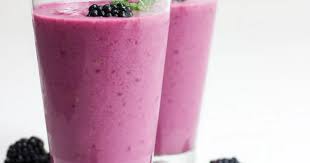 Blackberry Buttermilk Smoothies